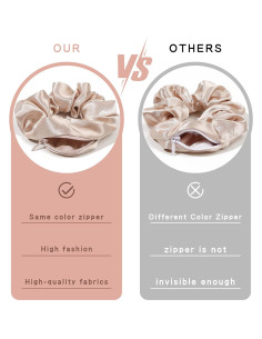 Scrunchies Ivyu con bolsillo y cremallera - Color mezclado 2