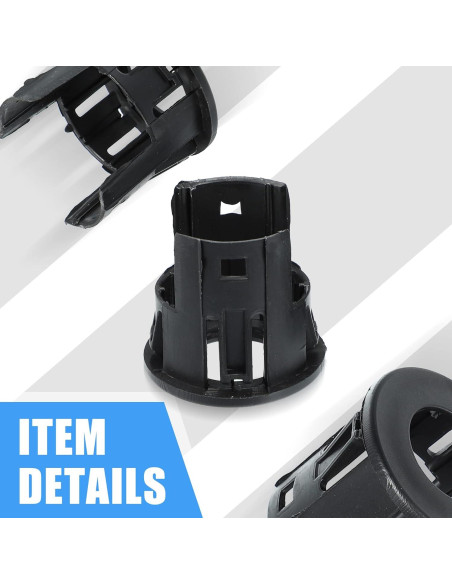 Carcasa Sensor Estacionamiento X AUTOHAUX 4 Piezas Dodge Ram
