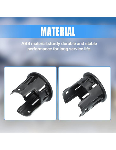 Carcasa Sensor Estacionamiento X AUTOHAUX 4 Piezas Dodge Ram