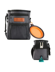 Bolsa de Entrenamiento para Perros KHPR Gris con Tazón