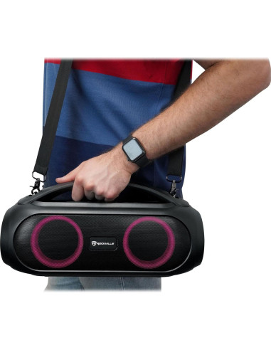 Altavoz Rockville GO Party Max Bass Bluetooth LED 70W