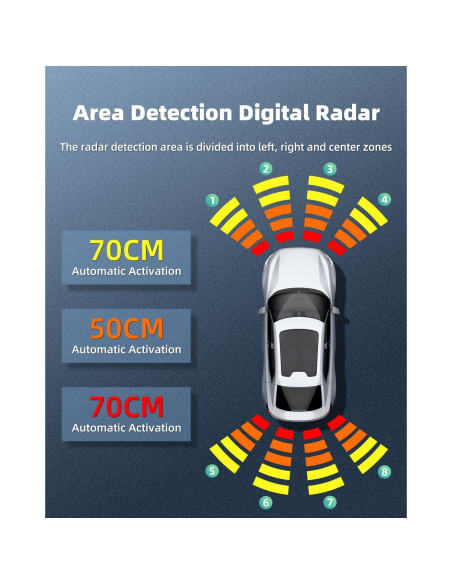 Sensor de Estacionamiento SCITOO para Ford Escape 2010-2012