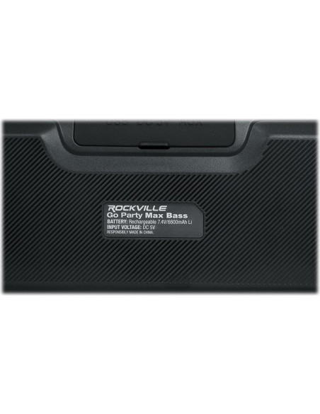 Altavoz Rockville GO Party Max Bass Bluetooth LED 70W