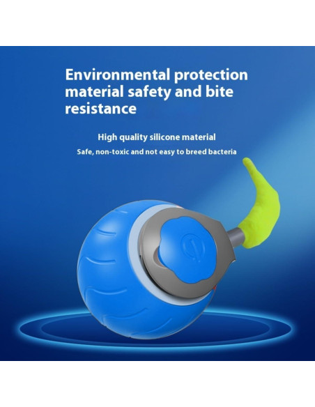 Bola Interactiva para Gatos UUBEI Verde Recargable