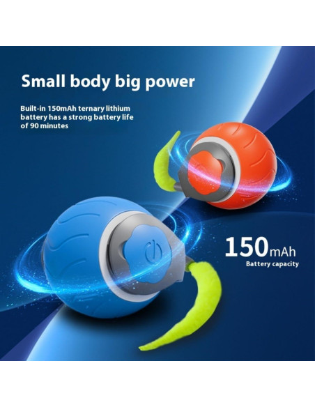 Bola Interactiva para Gatos UUBEI Verde Recargable