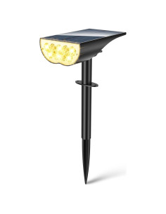 Luces Solares BAXIA para Jardín IP65 3 Modos Blanco Cálido