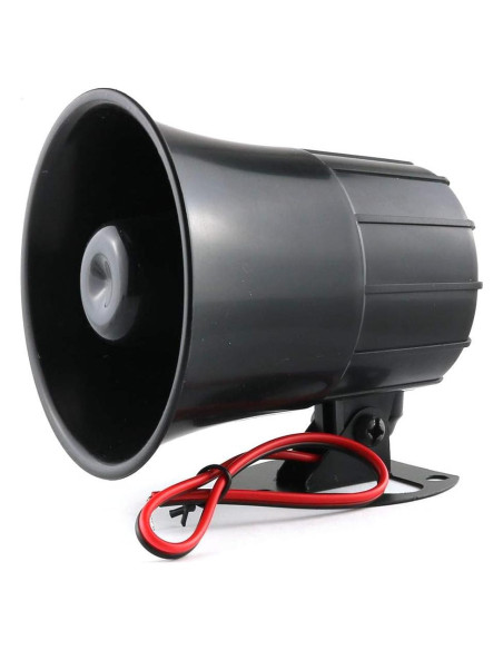 Bocina Alarma E-outstanding ES-626 15W 110dB DC12V