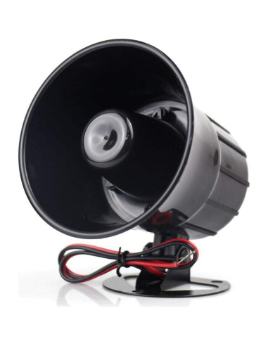 Bocina Alarma E-outstanding ES-626 15W 110dB DC12V