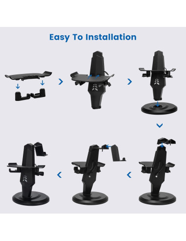 Soporte de Carga VR Alcopanda para Meta Quest 2 y PSVR 2