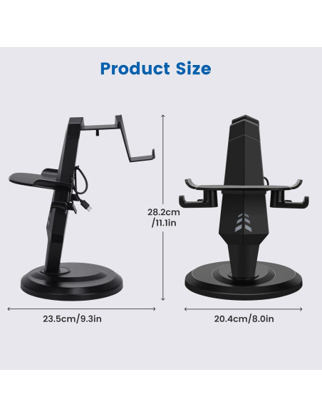 Soporte de Carga VR Alcopanda para Meta Quest 2 y PSVR 2