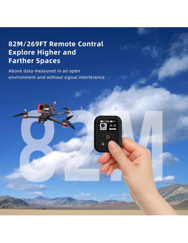 Control Remoto Inalámbrico GoPro Hero 13/12/11/10/9/8 - 81.99m