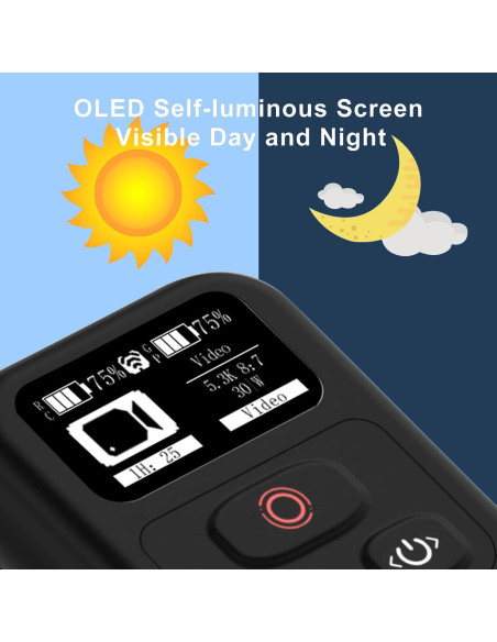 Control Remoto Inalámbrico GoPro Hero 13/12/11/10/9/8 - 81.99m