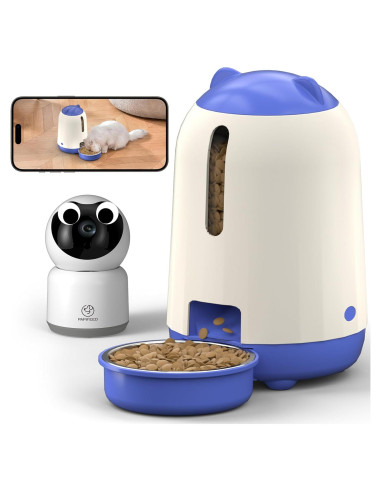 Comedero Automático Inteligente PAPIFEED con Cámara HD 1080P