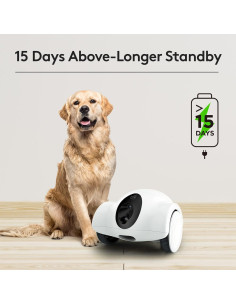 Cámara Robot para Mascotas YOUPET 1080P Audio Bidireccional 2