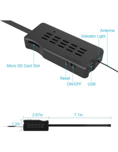 Cámara Mini DIY HiSpyCam HD 1080P Inalámbrica para Vigilancia 2