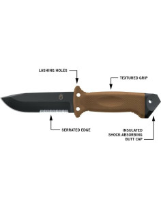 Cuchillo de Supervivencia Gerber LMF II Infantry 25.4cm 2