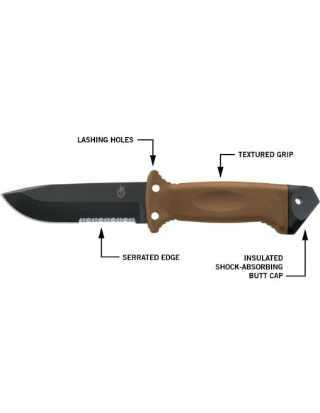 Cuchillo de Supervivencia Gerber LMF II Infantry 25.4cm