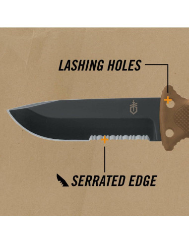 Cuchillo de Supervivencia Gerber LMF II Infantry 25.4cm