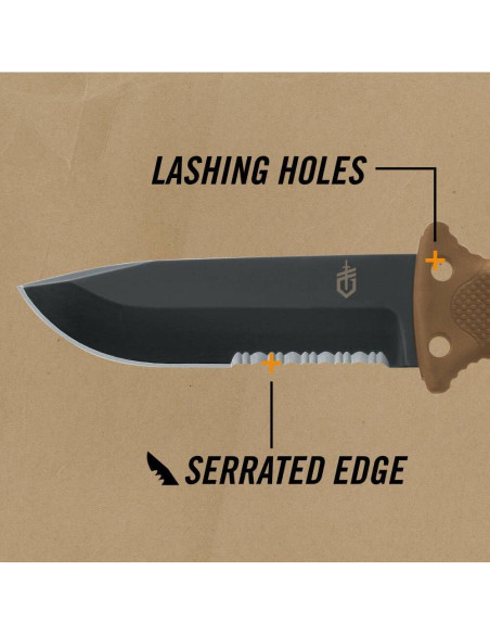 Cuchillo de Supervivencia Gerber LMF II Infantry 25.4cm