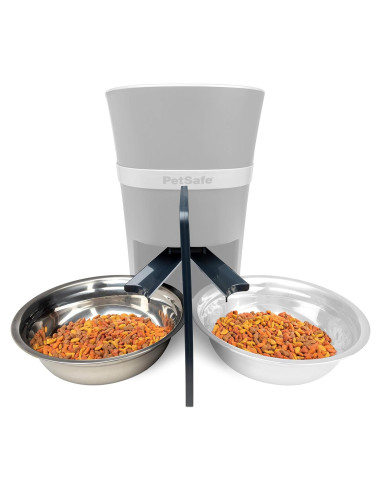 Divisor de Comida PetSafe para 2 Mascotas con Tazón