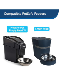 Divisor de Comida PetSafe para 2 Mascotas con Tazón 2
