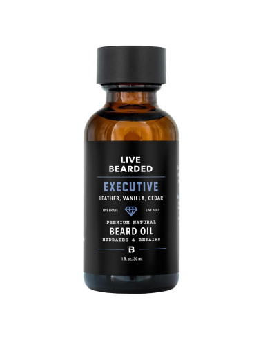 Aceite para Barba Live Bearded 28ml Aroma Ejecutivo