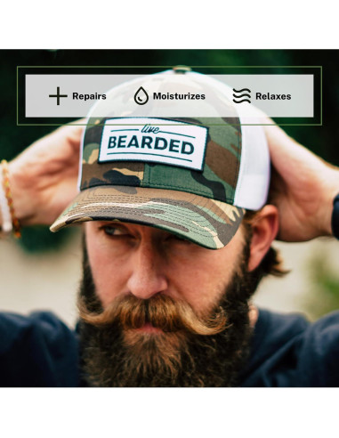 Aceite para Barba Live Bearded 28ml Aroma Ejecutivo