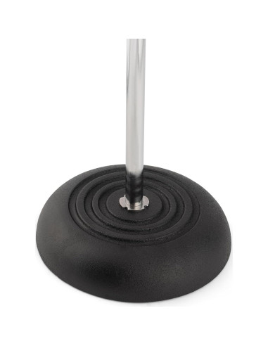 Soporte de micrófono ajustable On Stage MS7201C - Cromo
