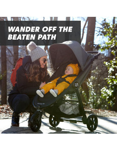 Sistema de Viaje Baby Jogger City Mini GT2, Negro, Todo Terreno 2