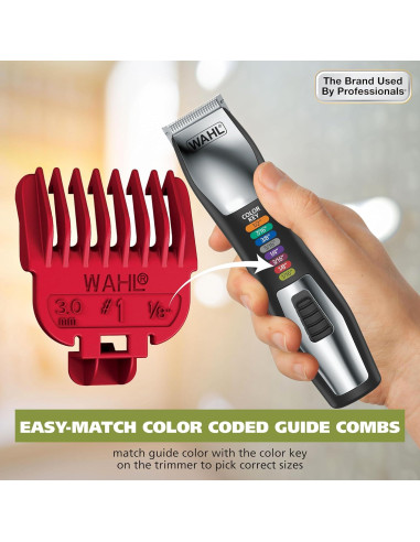 Cortadora Wahl Color Pro Inalámbrica 3025945 80 min de uso