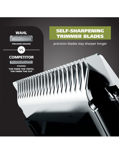 Cortadora Wahl Color Pro Inalámbrica 3025945 80 min de uso