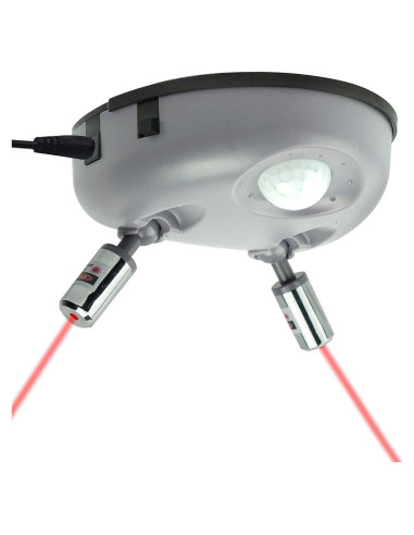 Guía de Estacionamiento Doble Láser ZONETECH - Ajustable 360