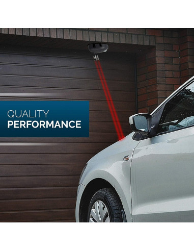 Guía de Estacionamiento Doble Láser ZONETECH - Ajustable 360