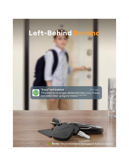 ATUVOS Rastreador Bluetooth 4 Pack para Equipaje y Llaves