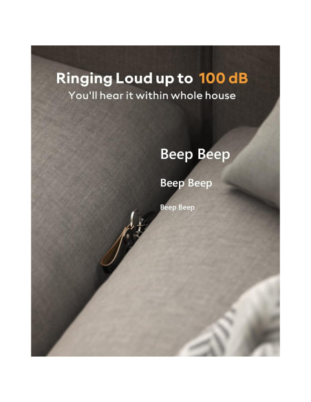 ATUVOS Rastreador Bluetooth 4 Pack para Equipaje y Llaves