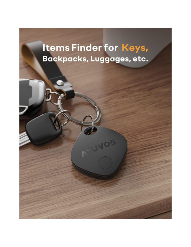 ATUVOS Rastreador Bluetooth 4 Pack para Equipaje y Llaves
