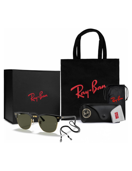 Gafas de sol Ray-Ban RB3016 CLUBMASTER - Set de regalo lujo