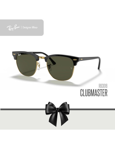 Gafas de sol Ray-Ban RB3016 CLUBMASTER - Set de regalo lujo