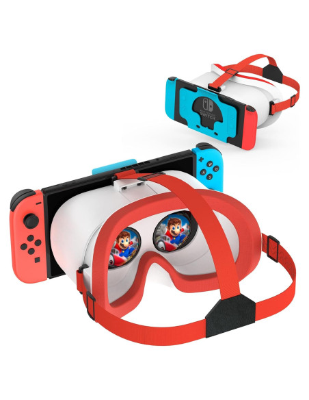 Auriculares VR DEVASO para Nintendo Switch y OLED, Lentes HD