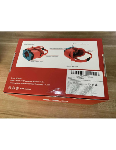 Auriculares VR DEVASO para Nintendo Switch y OLED, Lentes HD
