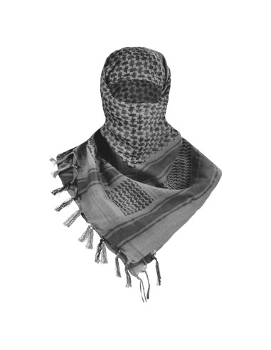 Bufanda Shemagh Militar SOLDADO LIBRE Táctica Gris 109 cm