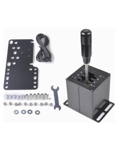 Palanca de Cambios USB CNRAQR 7+R con Soporte para Silla