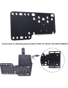 Palanca de Cambios USB CNRAQR 7+R con Soporte para Silla 2