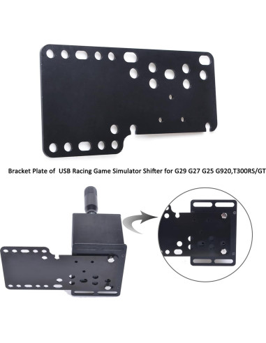 Palanca de Cambios USB CNRAQR 7+R con Soporte para Silla