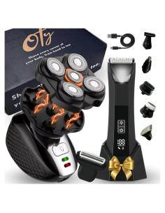 Kit Afeitadora y Recortadora Oty RSCX-1855 Impermeable