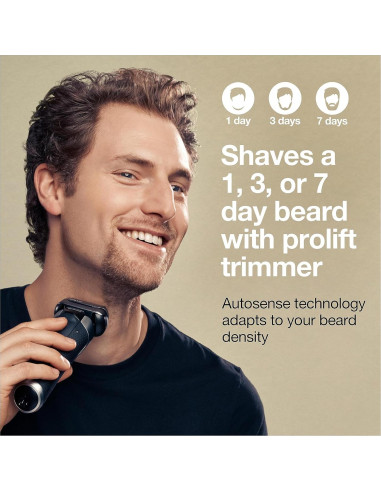 Afeitadora Eléctrica Braun Series 9 Pro 9487cc Húmeda y Seca