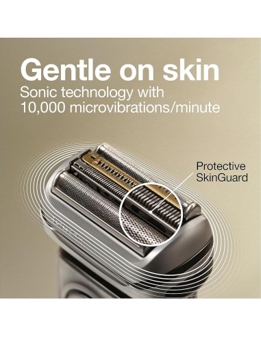 Afeitadora Eléctrica Braun Series 9 Pro 9487cc Húmeda y Seca