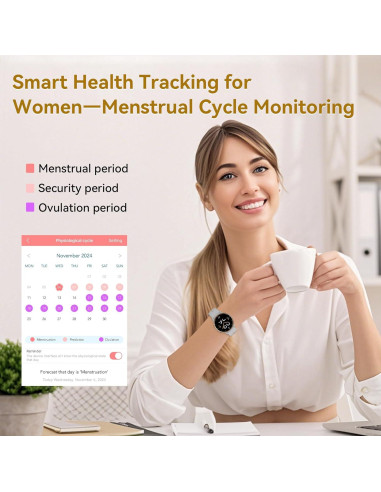 Reloj Inteligente KEEPONFIT K35 Gris con Monitor de Salud