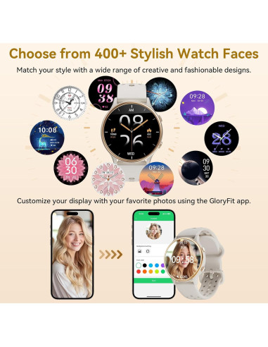 Reloj Inteligente KEEPONFIT K35 Gris con Monitor de Salud