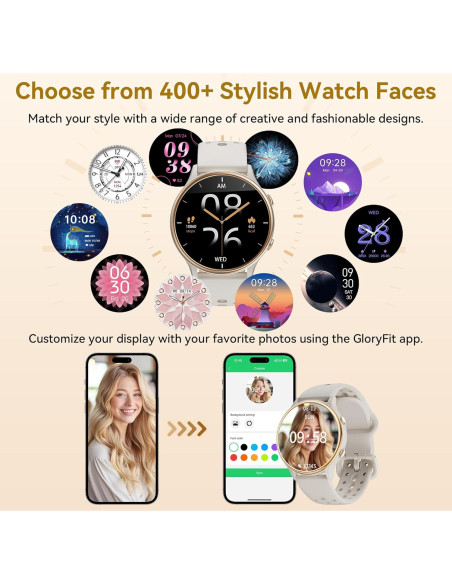 Reloj Inteligente KEEPONFIT K35 Gris con Monitor de Salud